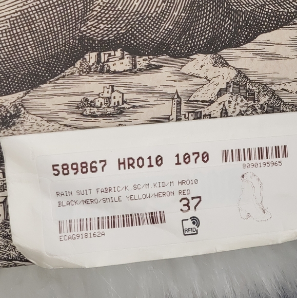 Authentic NIB GUCCI Ankle Kitt 70 Rain Boots - Picture 12 of 13